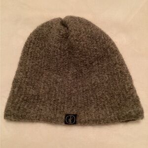 Spratters & Jayne 100% Alpaca Wool Gray Beanie Cap Hat Handcrafted in Peru